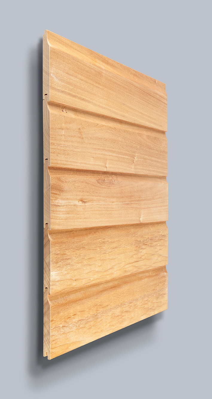 Holzfassade - Stülpschalung